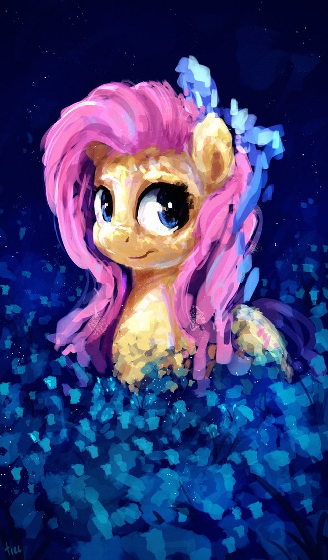 Flowers - PonyArt, My little pony, Fluttershy