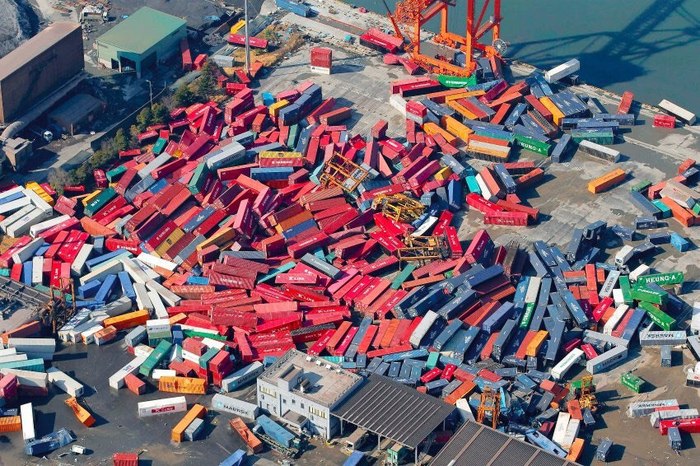 lego logistics - Logistics, Container, Port, Earthquake, Japan