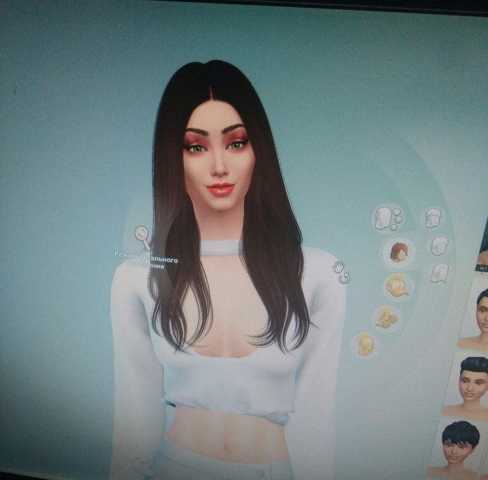 Sims 4 - My, The sims, Girls, Beautiful girl, Character Creation, Characters (edit), Longpost