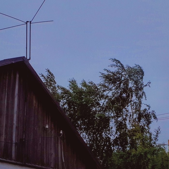 Almost VHS - My, House, Roof, Tree, The wire, Bumper, Sky, Morning, Hardened