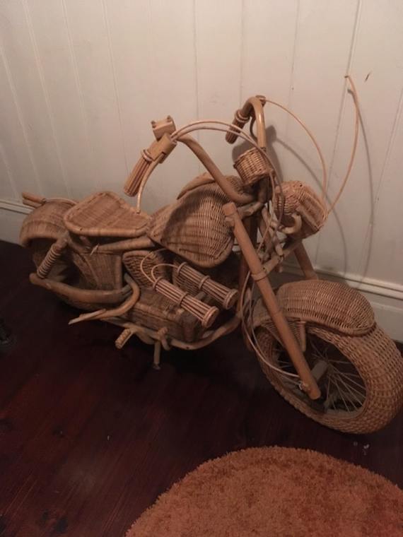 Плетенный мотоцикл