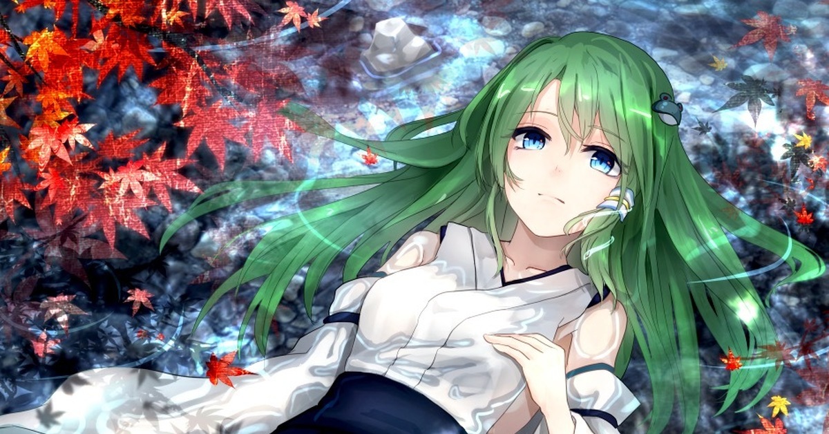 Зеленый арт. Touhou Sanae kochiya. Kochiya Sanae avatar. Sanae kochiya Wallpaper. Sanae kochiya Art.