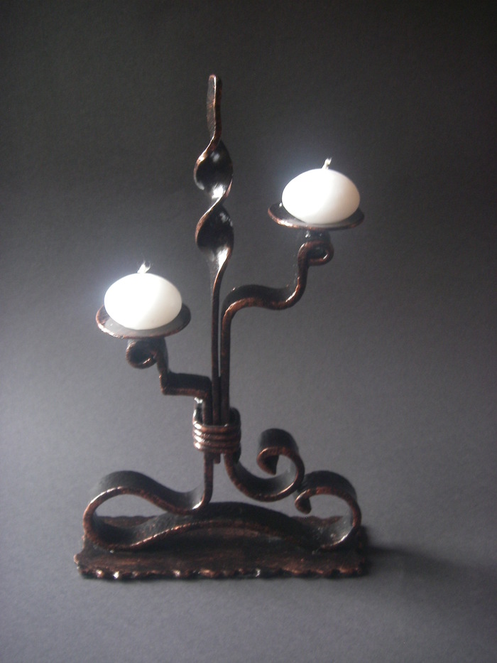 Copper lamp of Abdul Al-Hozred - My, Forging, Metal, Iron, Howard Phillips Lovecraft, Handmade, Forged candlestick, Longpost
