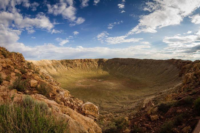Arizona crater - Space, Meteorite, Interesting, Travels, USA, Arizona, Crater, Explosion
