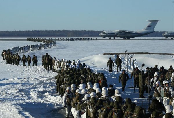 Red alert. The teachings of the Airborne Forces frighten the Western man in the street. - Politics, , Western media, Anxiety, Longpost, Media and press