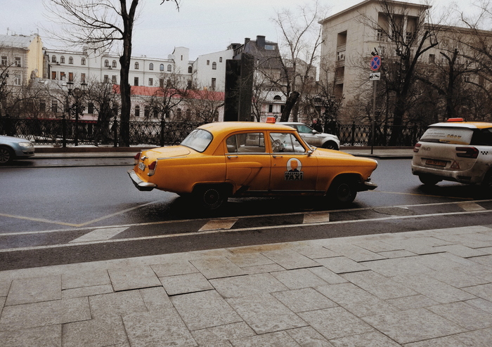 Facepalm taxi or 21st Volga. - Taxi, the USSR, Gaz-21, Moscow