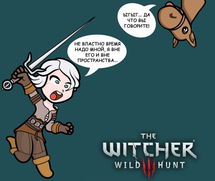 The Witcher is really great - The Witcher 3: Wild Hunt, The Witcher 3: Wild Hunt, Ciri, Roach, Games