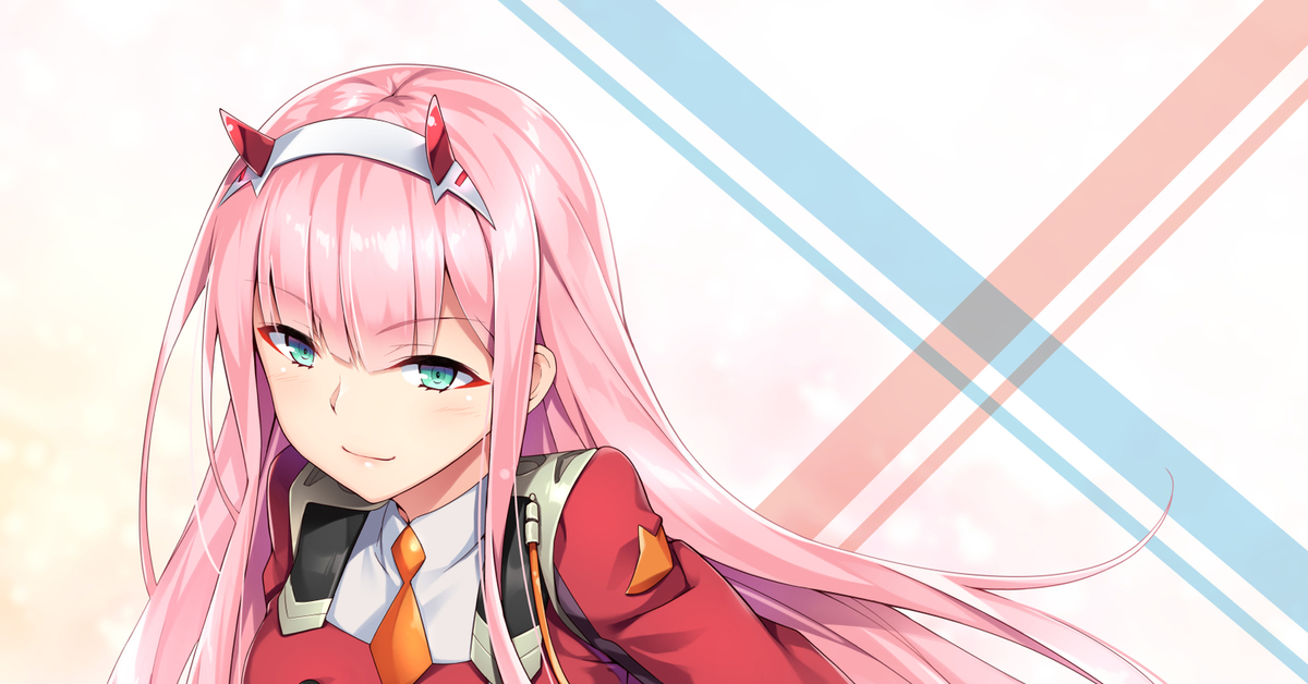 0 обои. Аниме Darling in the FRANXX. Zero two 16. 002 Франкс. Зеро ту аниме 4к.