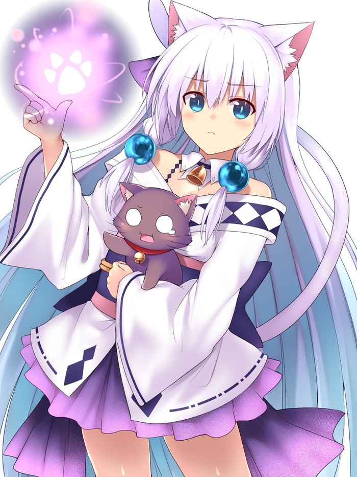 Neko Magic - Anime art, Anime original