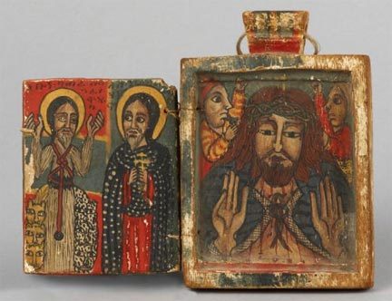 Ethiopian icons. - Religion, Antique icons, Ethiopia, Christianity, Longpost