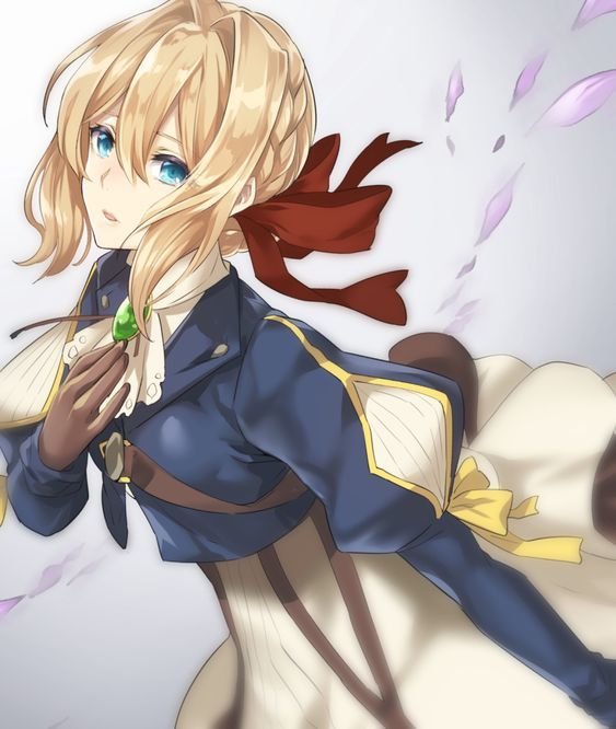 Violet Evergarden - Violet Evergarden, Anime art, Anime, Longpost