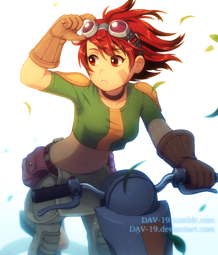 Eva Wei - Cartoons, Oban Star-Racers, , Art, Dav-19