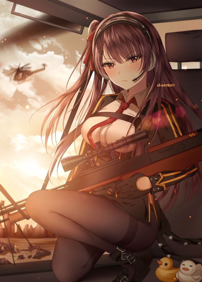 Anime Art - Anime art, Anime, Girls frontline, WA2000