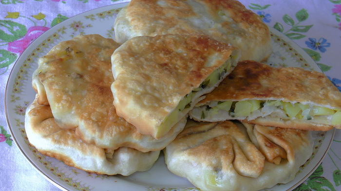 Pie with potatoes - My, Recipe, Pies, Potato, Moldovan cuisine, Video, Cooking