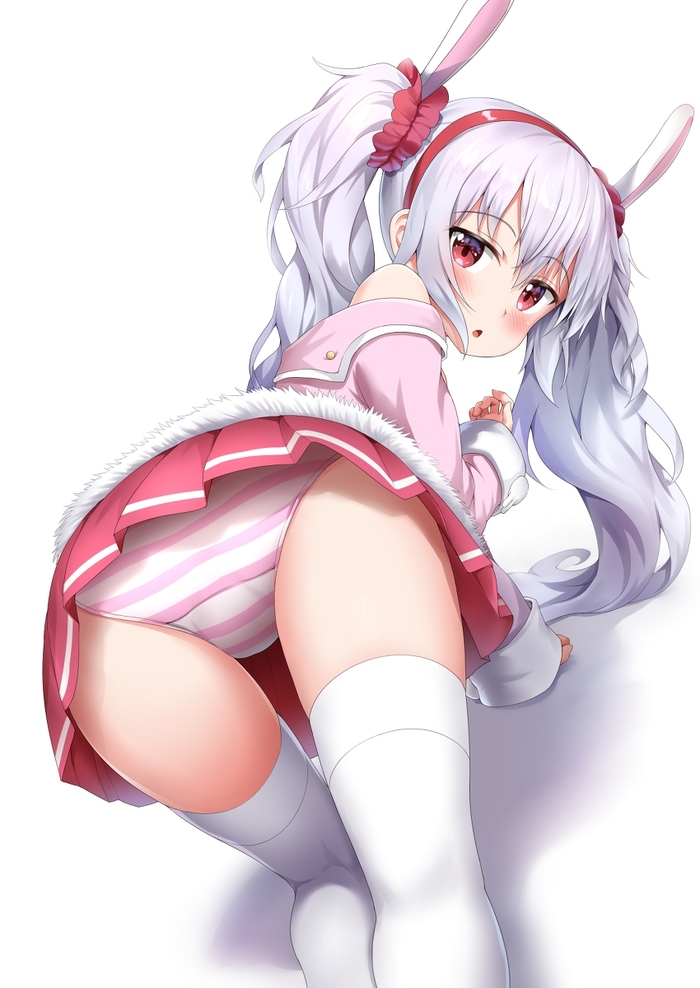 Anime Art - NSFW, Anime art, Pantsu, Loli, Azur lane, Laffey, Javelin, Ayanami, Longpost