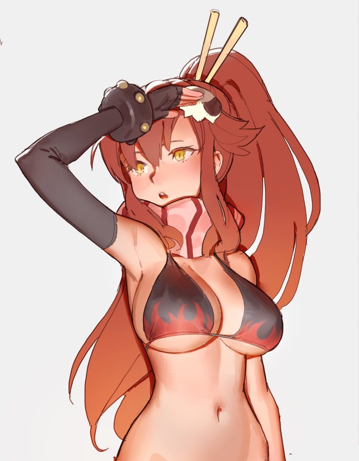 Yoko Yoko Littner, Gurren Lagann, Anime Art, , 