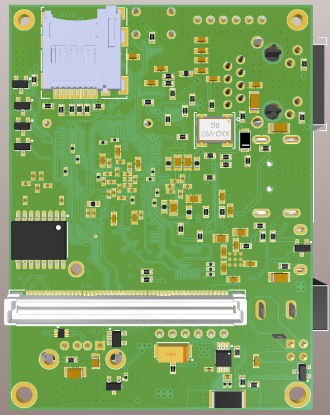 Мини-модуль на базе STM32F769NIH - Моё, Печатная плата, Stm32, Hdmi, USB, Ethernet, Гифка, Длиннопост