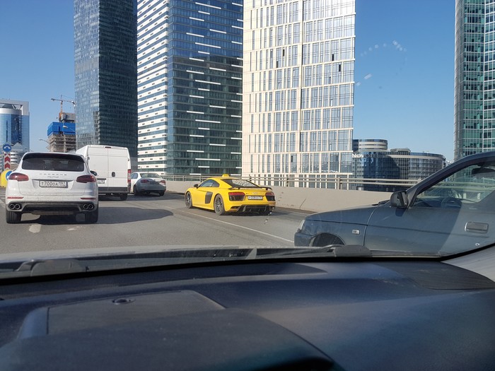 Audi R8... Taxi... - My, Taxi, Audi, Audi r8, Longpost