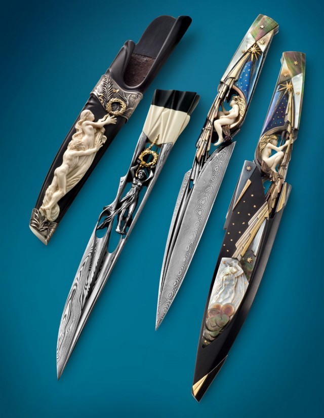 Works of art - From the network, beauty, Knife