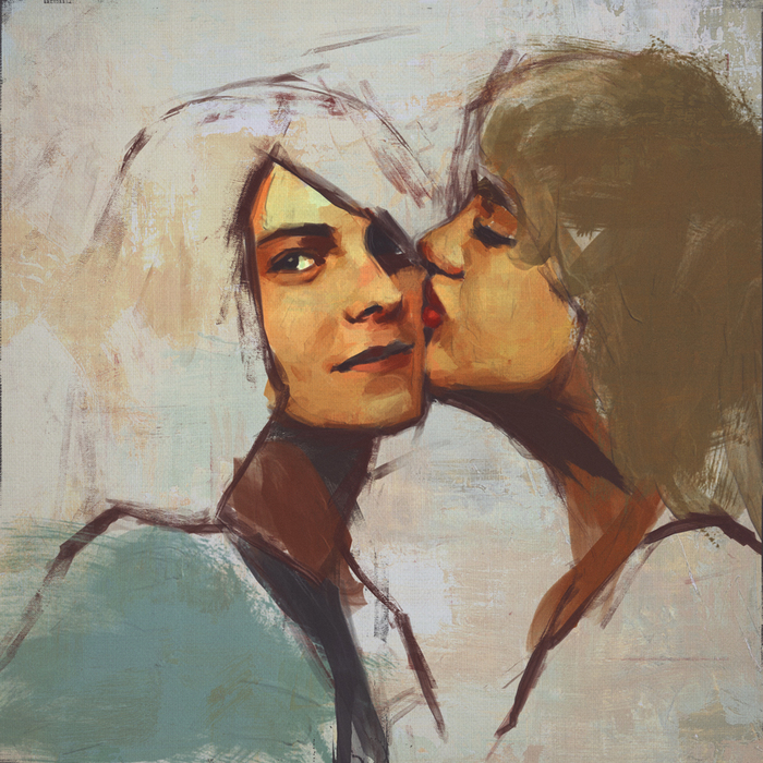 Kurt,Courtney <3 , , , Photoshop