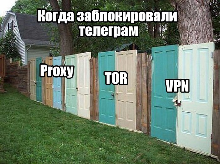 When telegram was blocked - , Telegram, Roskomnadzor, VPN, Tor