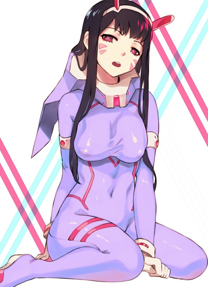 Anime Art - Anime art, Anime, Crossover, Overwatch, Blizzard, Sieyarelow, Darling in the Franxx, Dva