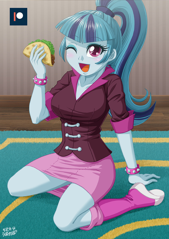 Taco! - My little pony, Equestria girls, Sonata dusk, Uotapo