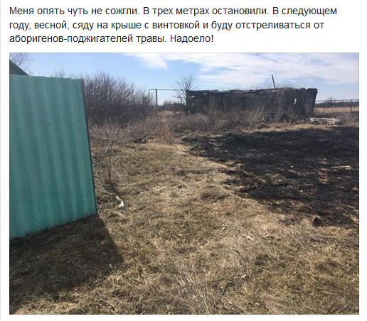 Stop burning grass! - My, Forest fires, Fallen Grass, Russia, 