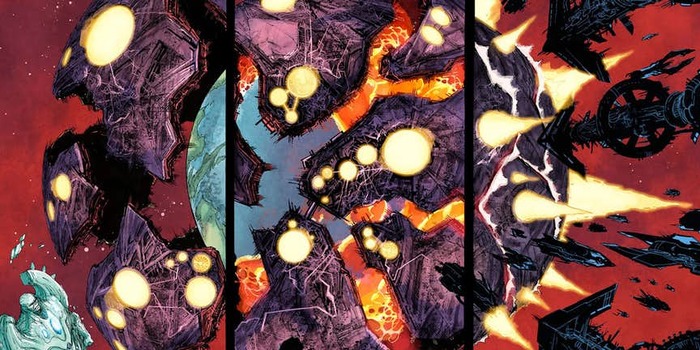 DC Universe: Dead Planets - My, Superheroes, Dc comics, Space, Green light, , Comics-Canon, Longpost