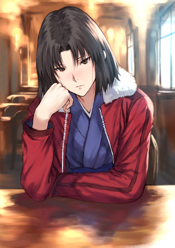 Ryougi Shiki - Anime Art, Аниме, Kara no kyoukai, Ryougi shiki, Makimura Shunsuke