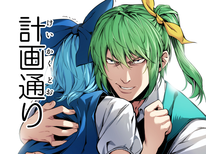 "    " , Anime Art, Touhou, Cirno, Daiyousei, Death Note, Asutora