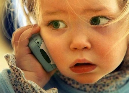 child and phone - Children, Telephone, Children and adults