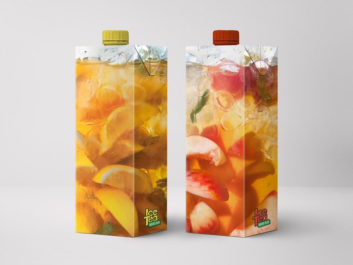 Ice tea packaging design - Tea, Design, Package, Creative, Yummy, Longpost