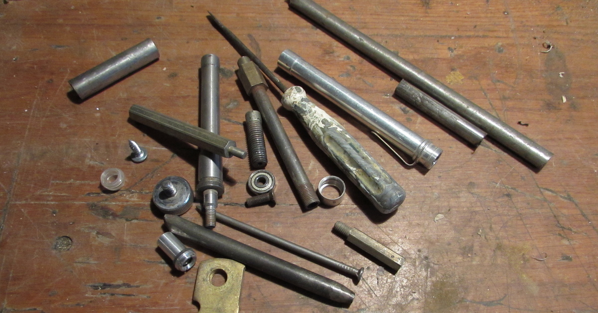 Самодельный поворотный нож или "Немного колхоза в ленту кожевникам ...