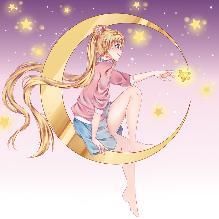 Bishoujo Senshi Sailor Moon Anime Art, , Sailor Moon, Tsukino Usagi, Bakaminori