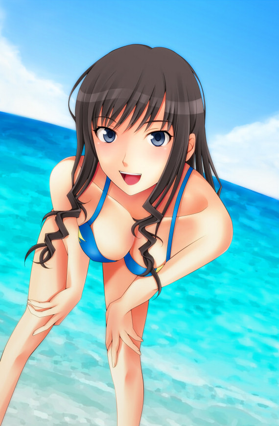 Morishima Haruka - NSFW, Morishima Haruka, Amagami, Anime art, Longpost