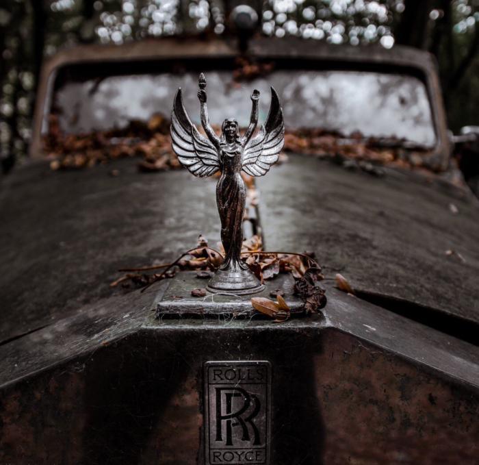 Rolls-royce - Rolls-royce, Auto, Emblem, Abandoned, Auto junk, Ecstasy