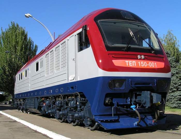 Diesel locomotive TEP150 - , Locomotive, Longpost