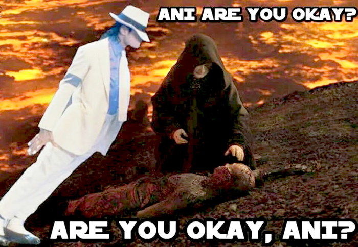 Are you ok?))) - Star Wars, Michael Jackson, Ani, Are you okay?