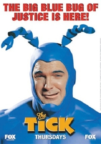 The Tick series - My, , Tick-Hero, , Serials, Comedy, Superheroes, Comics, Parody, GIF, Longpost