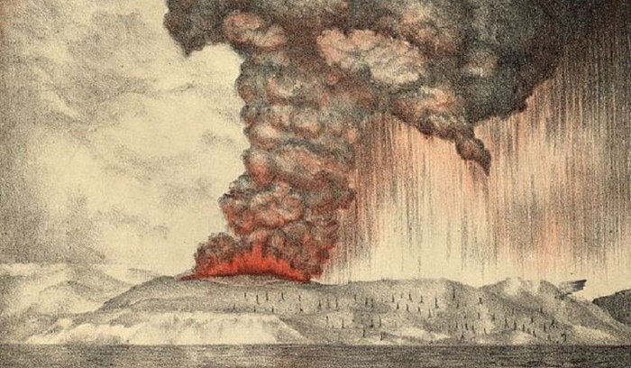Извержение Кракатау извержение вулкана, история, длиннопост, 20 век, 19 век, природные катастрофы
