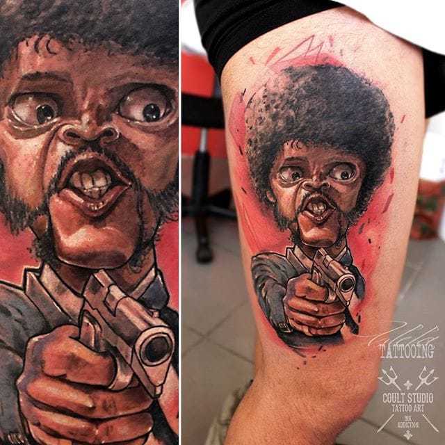 Come on, do it again! - Tattoo, Pulp Fiction, The photo