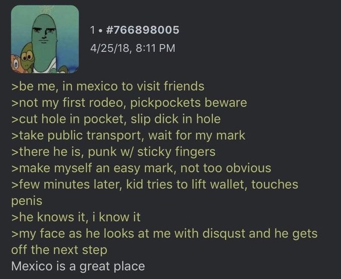 How to enjoy your trip to Mexico. - Mexico, Humor, Images, Thief, Joker, Screenshot, Reddit