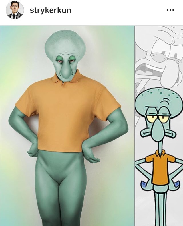 New from Stryker - Cosplay, Squidward, The Simpsons, Humor, Longpost