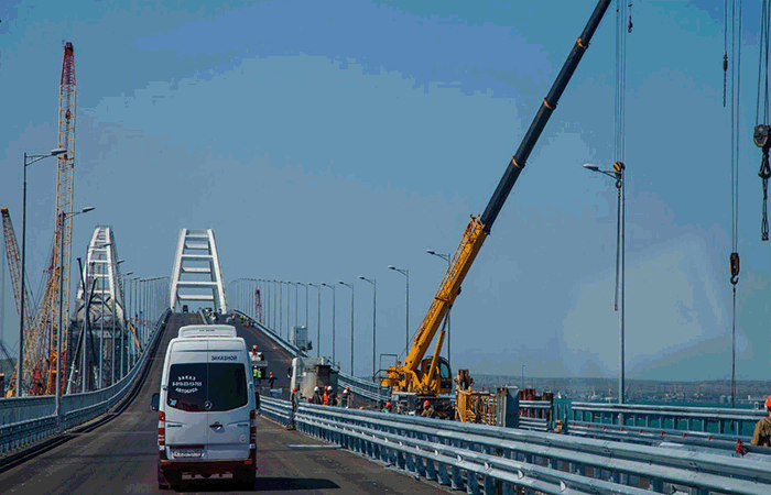 Crimean bridge in Crimea - Russia, Crimea, Crimean bridge, Kerch bridge, Longpost