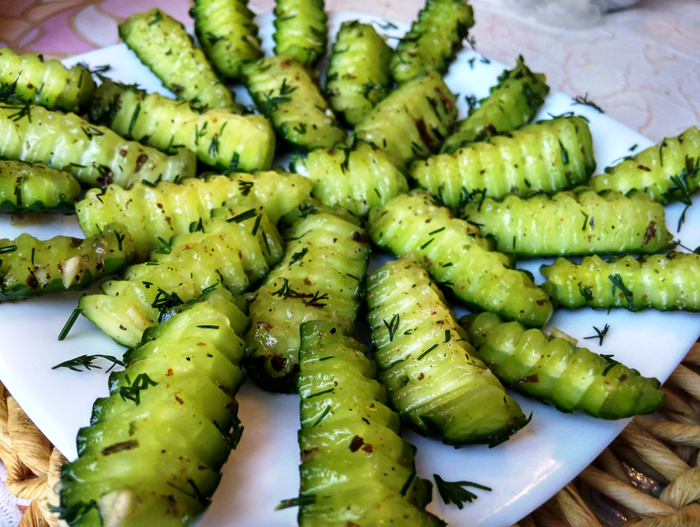 Pickled cucumbers for a picnic - My, Pickles, Lightly salted cucumbers, , , , Video recipe, Video, Longpost