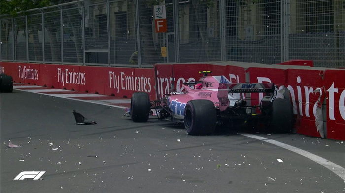 Formula 1: Oh, and Okon suffered after Baku! - Formula 1, Race, Автоспорт, Crash, Sport, Interview, Azerbaijan, Baku