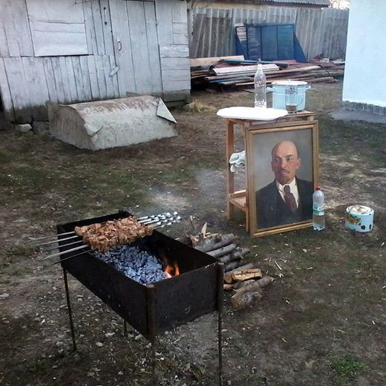 And Lenin is so young - Trend, Mayevka, A selection, Shashlik, Longpost