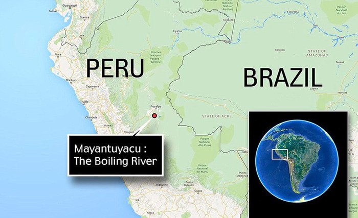 MAYANTUYAKU: BOILING RIVER (SHANAI-TIMPISKA) - Longpost, Boiling water, Water, Peru, Jungle