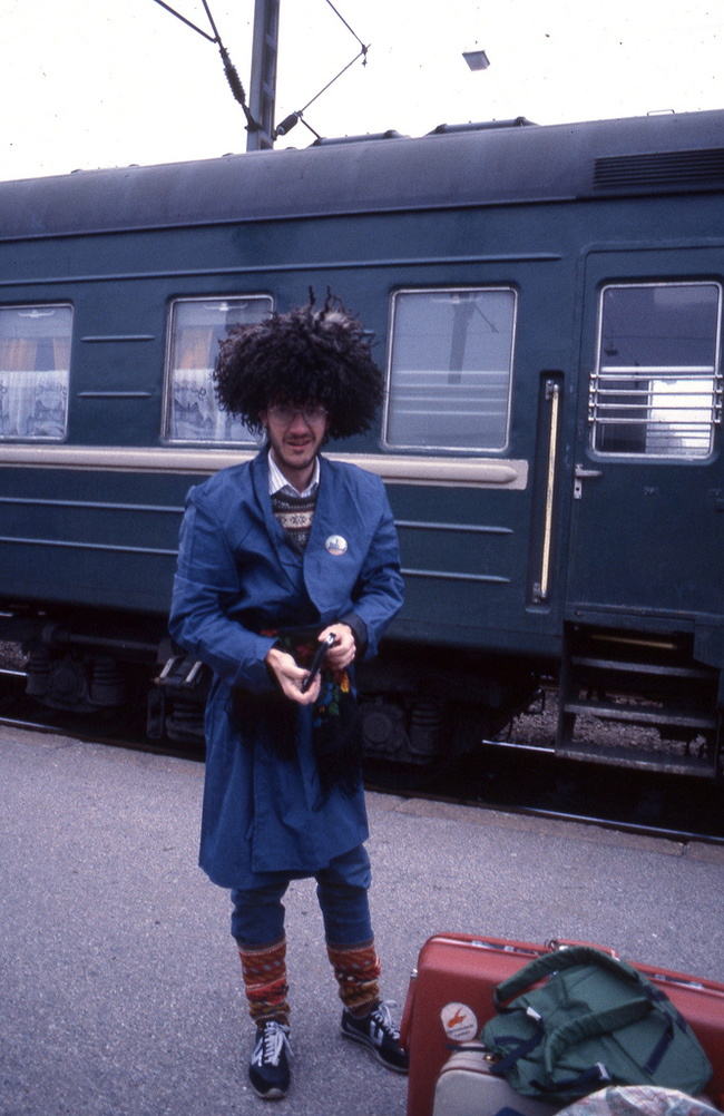 Color photographs of a Swedish tourist. - Moscow, 1984, Queue, Story, The photo, the USSR, Interesting, Longpost